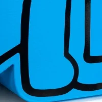Gufram x Luna Luna Blue Baby Pouf