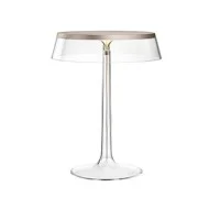Flos Bon Jour LED Table Lamp Dimmable Top Matt Chrome And