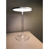 Flos Bon Jour LED Table Lamp Dimmable Top Matt Chrome And