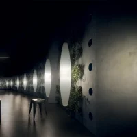 Foscarini Havana led suspension lamp for outdoor use