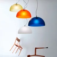 Martinelli Luce Bubbles Semisphere LED Suspension Lamp Martinelli Luce Bubbles Semisphere LED Suspension Lamp