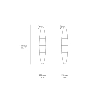 Foscarini Havana led wall lamp