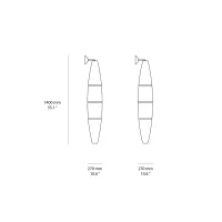 Foscarini Havana led wall lamp