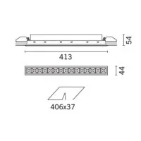 iGuzzini MQ85 Laser Blade Incasso LED 31W 3000K 2800lm 48D