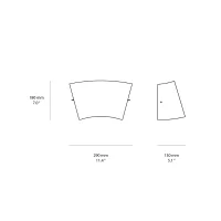 Foscarini Tutù led wall lamp