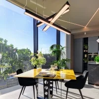 Slide Slim linear suspension lamp
