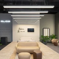 Slide Slim linear suspension lamp