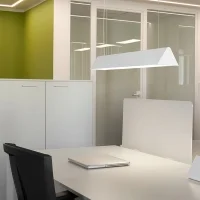 Slide Slim linear suspension lamp