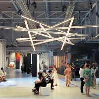 Slide Slim linear suspension lamp