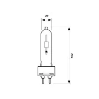 Philips MASTERColour CDM-T Elite G12 35W 930 Warm White Metal