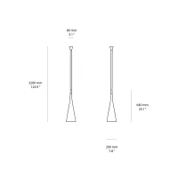 Foscarini Uto led suspension lamp