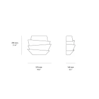 Foscarini Le Soleil led wall lamp