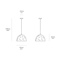 Foscarini Bump lampada led a sospensione