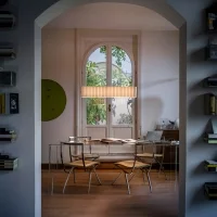 Foscarini Pli led suspension lamp