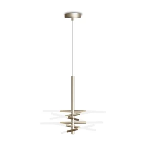 Contardi Bianca double suspension lamp