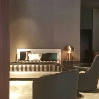 Oluce Atollo 238 OR Lampada da Tavolo 2x40W E14 oro