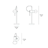 Oluce Agnoli 251 table lamp