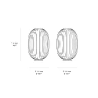 Foscarini Plass lampada led da tavolo