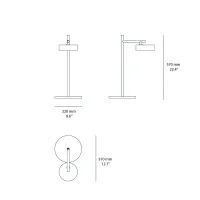 Oluce Berlin-out 244 table lamp