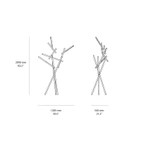 Foscarini Tuareg led floor lamp