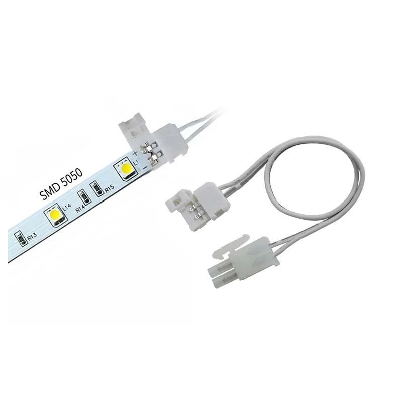 Lampo Cables Quick Connector With AMP For Strip 12-24V LED Lampo Cables Quick Connector With AMP For Strip 12-24V LED