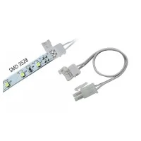 Lampo Connettore Rapido Con AMP Completo di Cavi Per Strip