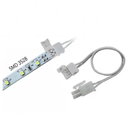 Lampo Connettore Rapido Con AMP Completo di Cavi Per Strip
