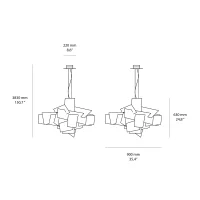 Foscarini Big Bang led suspension lamp Foscarini Big Bang led suspension lamp