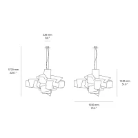 Foscarini Big Bang L-XL led suspension lamp Foscarini Big Bang L-XL led suspension lamp