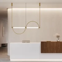 Aromas Arc led suspension lamp