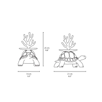 Qeeboo Turtle Carry XS portagioie