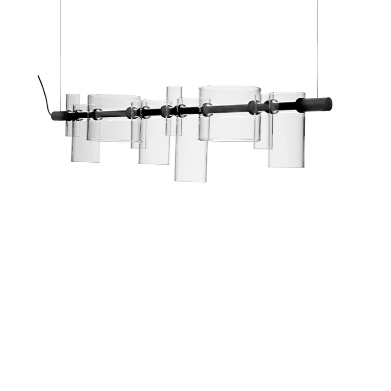 Oluce Dancing Glass 457 lampada a sospensione