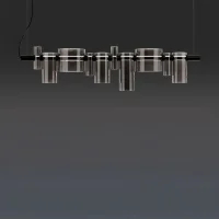 Oluce Dancing Glass 457 suspension lamp