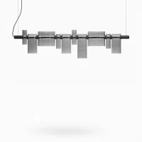 Oluce Dancing Glass 457 suspension lamp