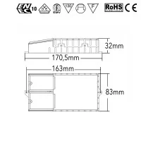 TCI EPC/2 TWIN CAP Alimentatori Elettronico Per Lampade A