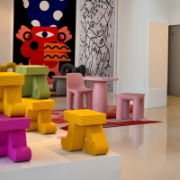 Qeeboo tavolino Walking Table