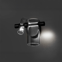 Oluce Dancing Glass 757 lampada da parete