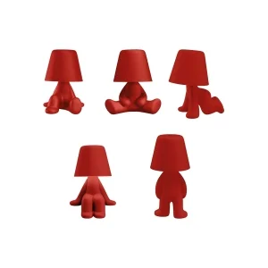 Qeeboo Sweet Brothers masterpack x 5 completo rosso