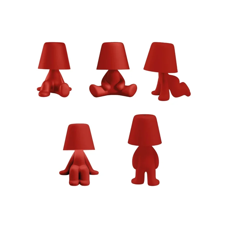 Qeeboo Sweet Brothers masterpack x 5 completo rosso