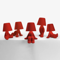 Qeeboo Sweet Brothers masterpack x 5 completo rosso