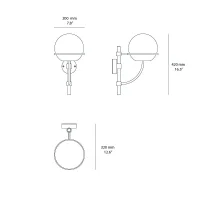 Oluce Lyndon 161 wall lamp
