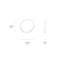 Foscarini Lake led wall lamp
