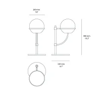 Oluce Lyndon 283 table lamp