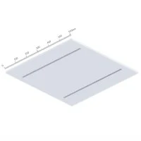 Novalux SCHOOL 30W UGR CRI90 LED Panel 4895lm 600x600mm