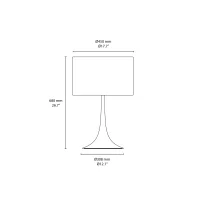Flos Spun Light T2 lampada da tavolo