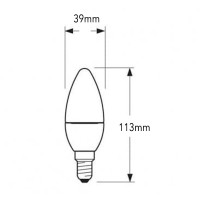 Philips CorePro LEDcandle 6-40W E14 2700K Lampadina LED
