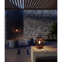 Contardi Muse Lantern lampada a batteria per esterni