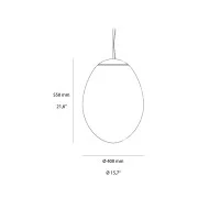 copy of Artemide Tolomeo Paralume Outdoor Hook LED Lamp in
