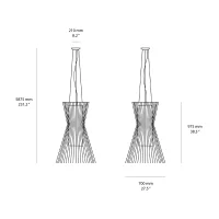 Foscarini Allegro Vivace lampada led a sospensione
