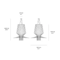Foscarini Allegro Assai lampada led a sospensione